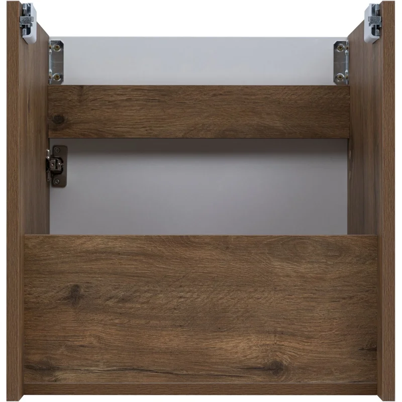 Тумба под раковину Aquanet Оптима 50 дуб рустикальный/белый сатин