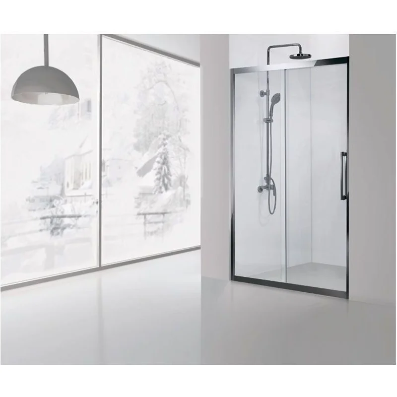 Душевая дверь Aquanet Delta NPE6121 130, прозрачное стекло