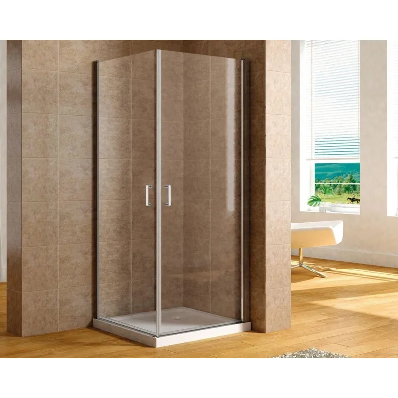 Душевой уголок Aquanet Cinetic 80х80,прозрачное стекло (AE12-N-80H190U-CT-2 шт)