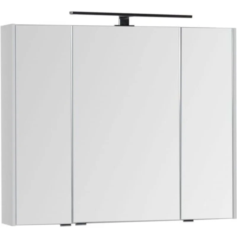 Зеркальный шкаф Aquanet Латина 90 белый