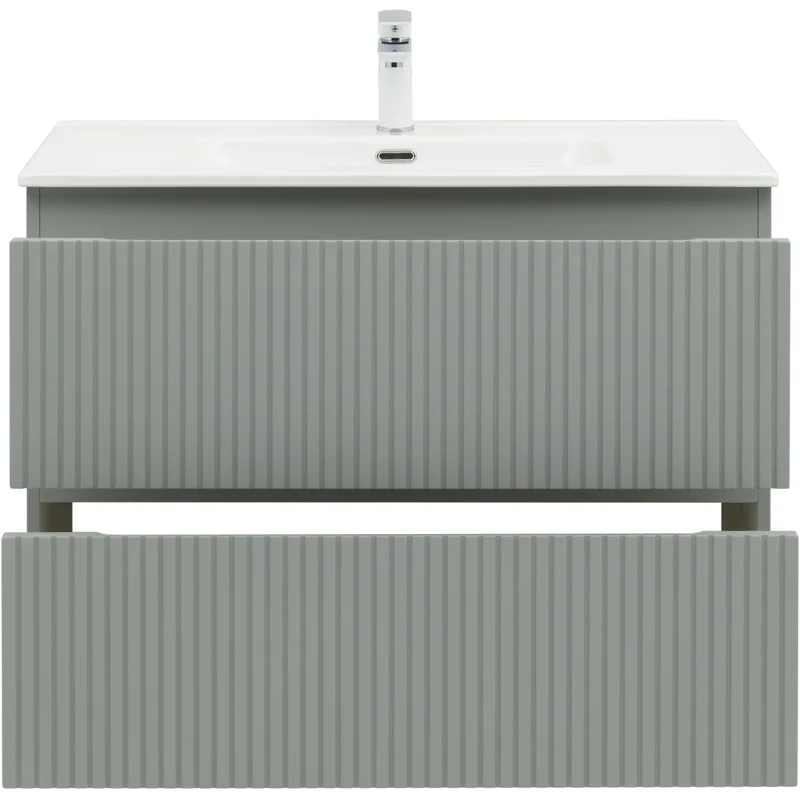 Тумба под раковину Aquanet Джейн (Flat) 90 мисти грин