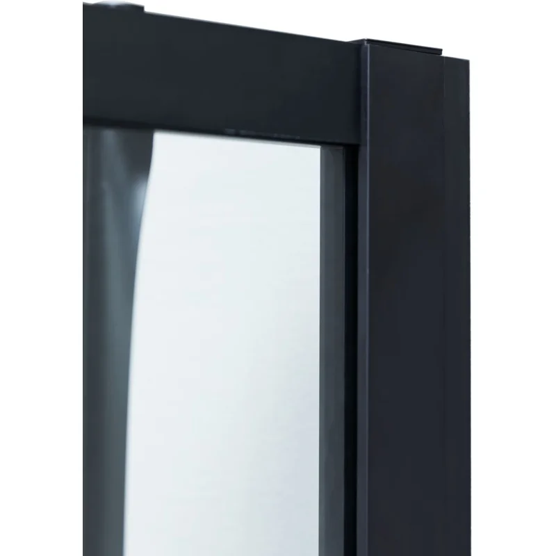 Душевая дверь Aquanet Pleasure Evo 140 AE65-N140-BT профиль черный, прозрачное стекло