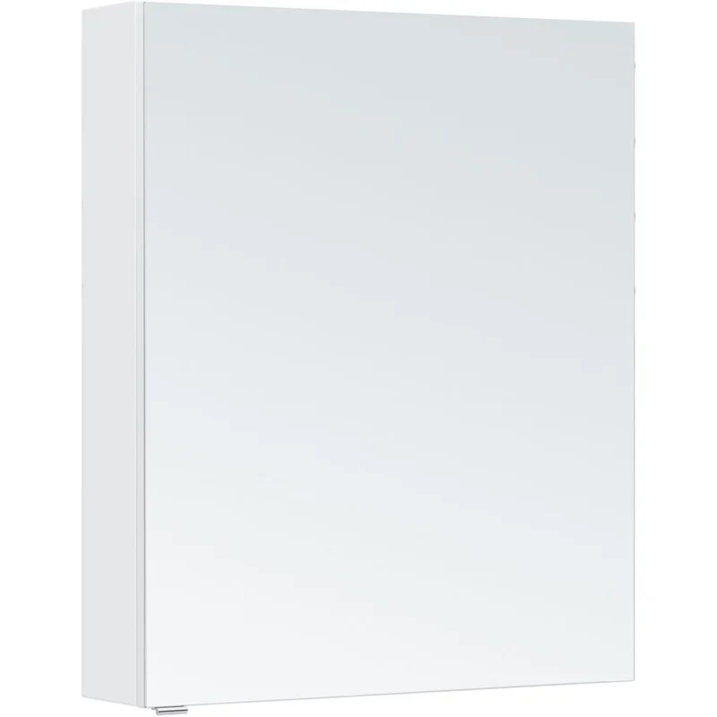 Зеркальный шкаф Aquanet Алвита new 70 белый матовый