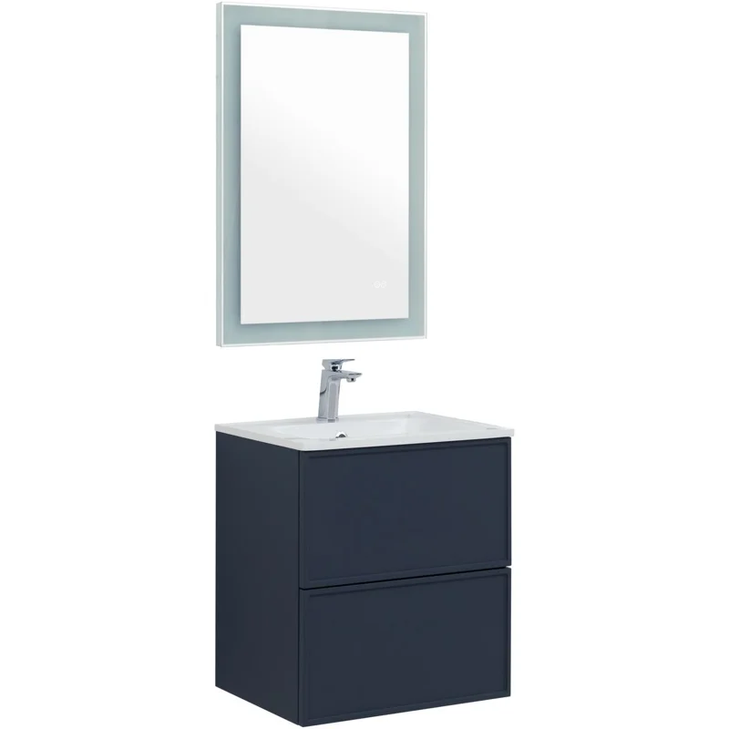 Тумба под раковину Aquanet Арт 60 маренго