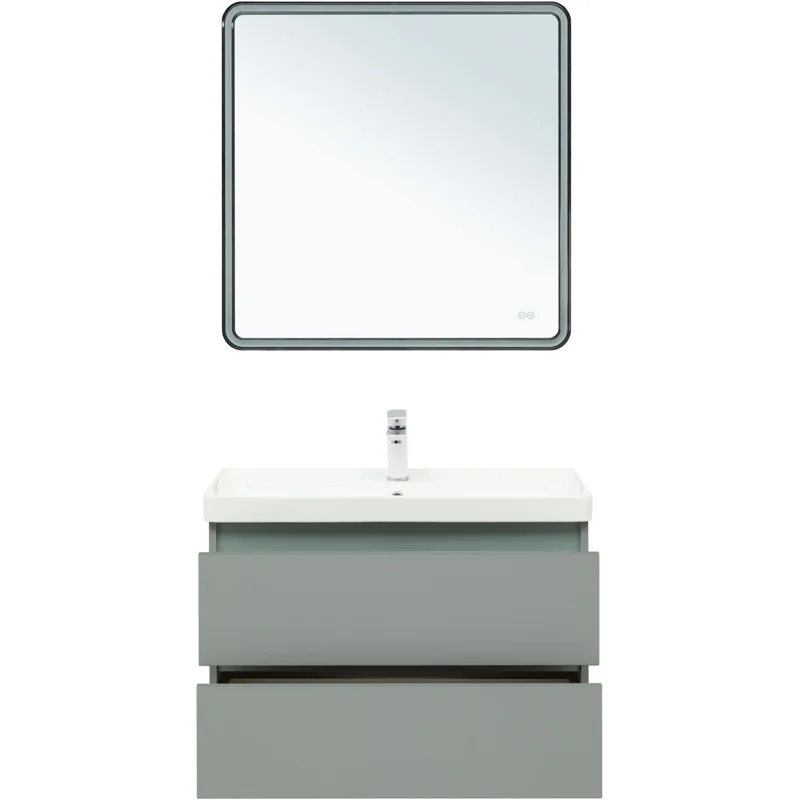 Тумба под раковину Aquanet Вега 2.0 80 мисти грин