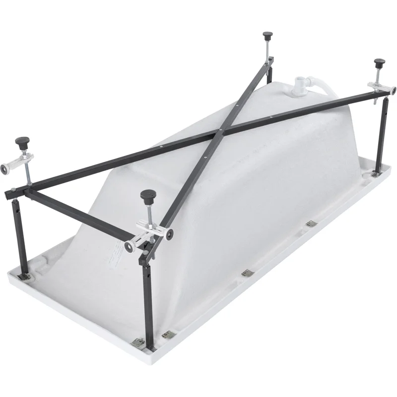 Акриловая ванна Aquanet Bright 170x70 (с каркасом)