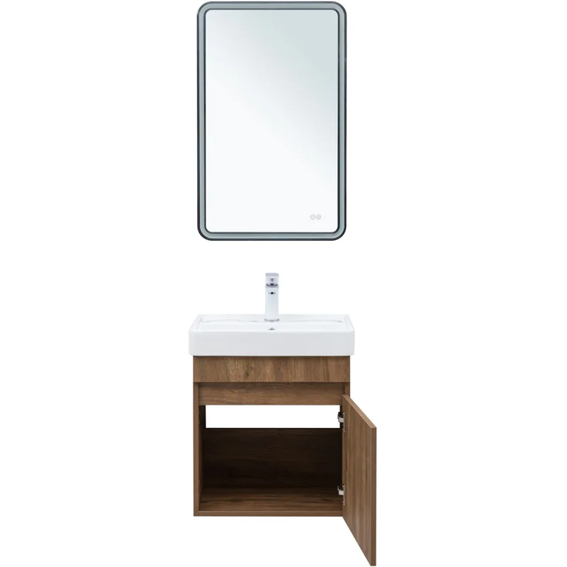 Тумба под раковину Aquanet Оптима 50 дуб рустикальный 