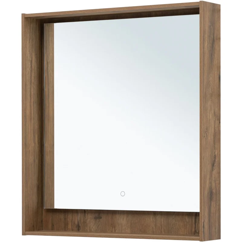 Зеркало Aquanet Милан 80 дуб рустикальный