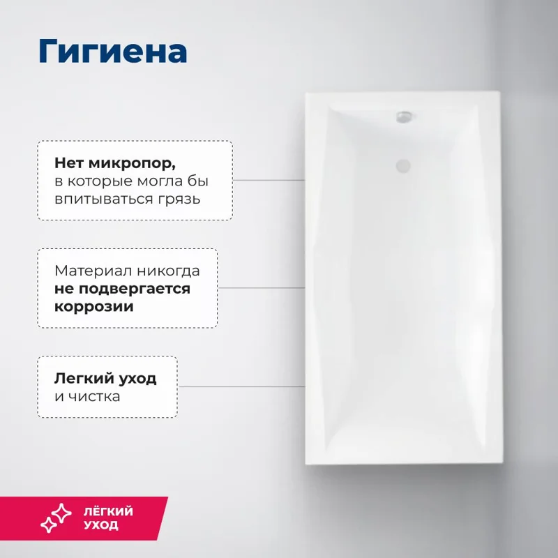 Акриловая ванна Aquanet Vega 190x100 (с каркасом)