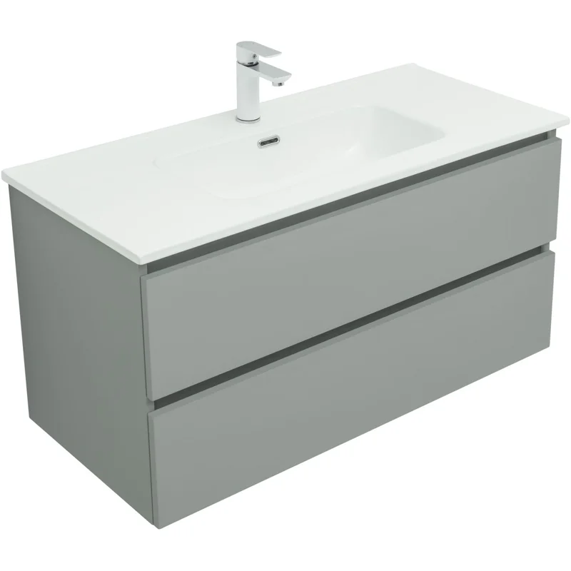 Тумба под раковину Aquanet Вега 2.0 100 мисти грин