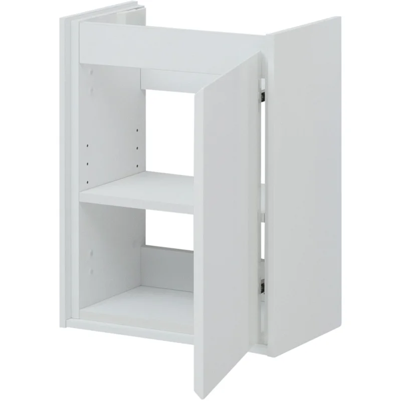 Тумба под раковину Aquanet Милан 45 белый глянец