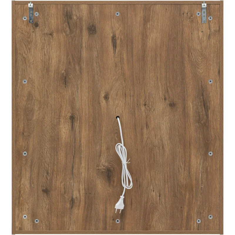 Зеркало Aquanet Милан 80 дуб рустикальный