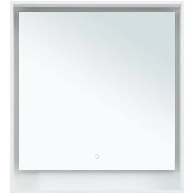 Зеркало Aquanet Милан 80 белый глянец