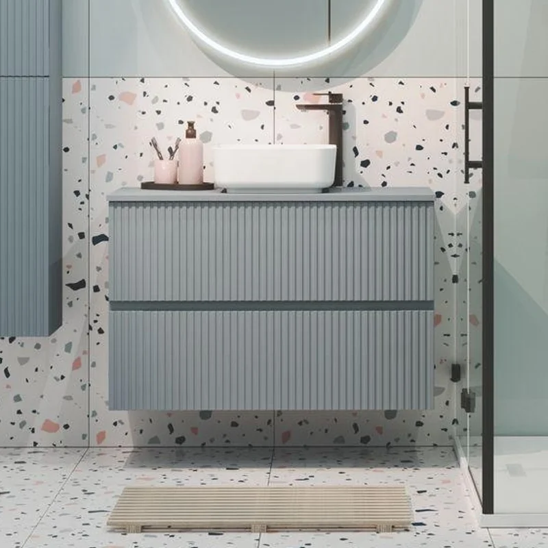 Тумба под раковину Aquanet Джейн 100 мисти грин