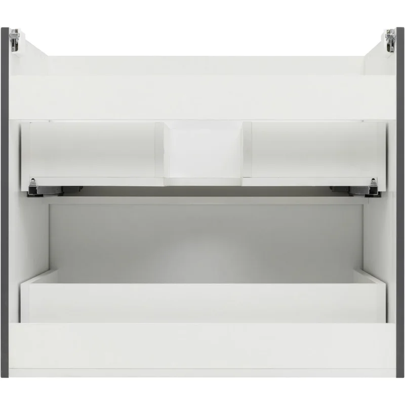 Тумба под раковину Aquanet Арт 75 ясень графит