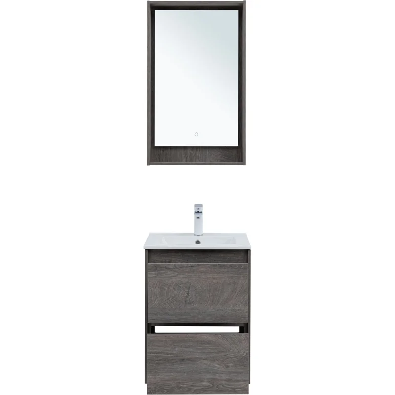 Тумба под раковину Aquanet Милан 50 дуб рошелье