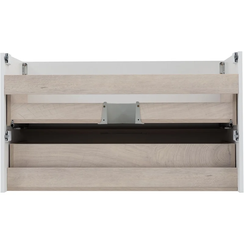 Тумба под раковину Aquanet Ирис New 100 белый глянец