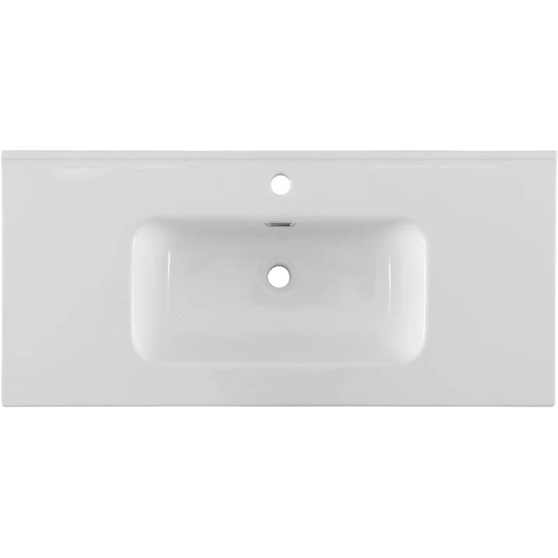 Раковина Aquanet Flat 100 белая