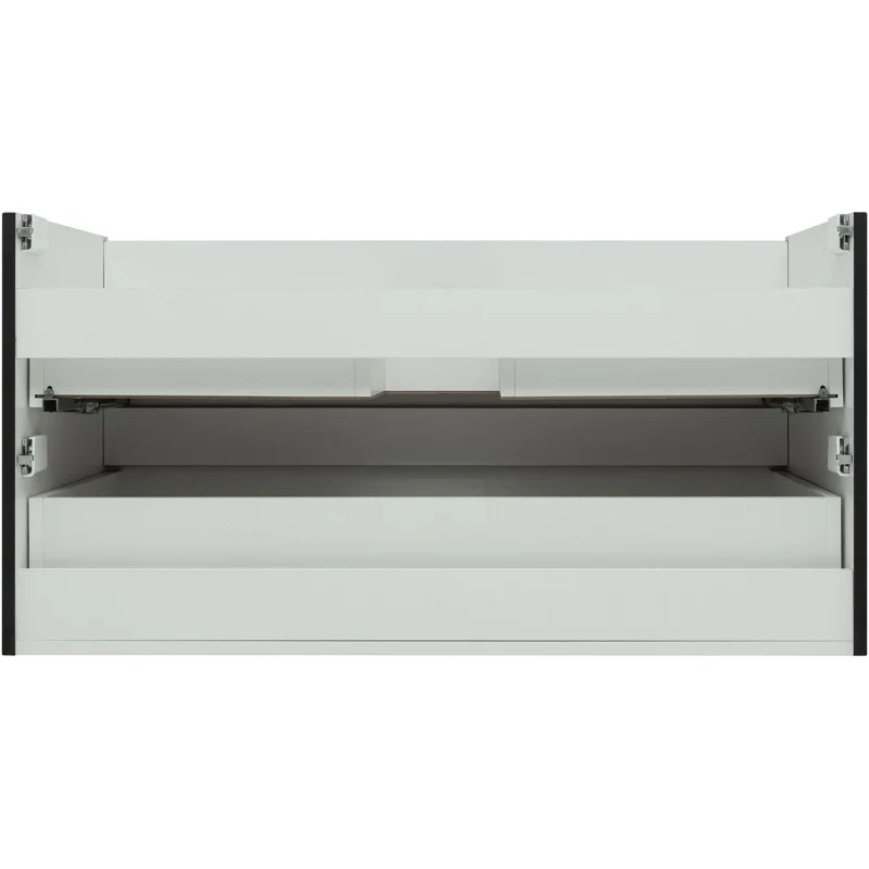 Тумба под раковину Aquanet Вега 2.0 100 черный