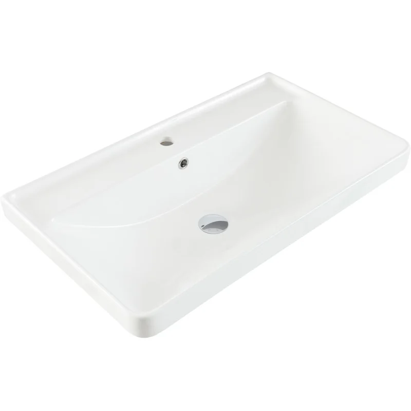 Раковина Aquanet Ирис 80 белая