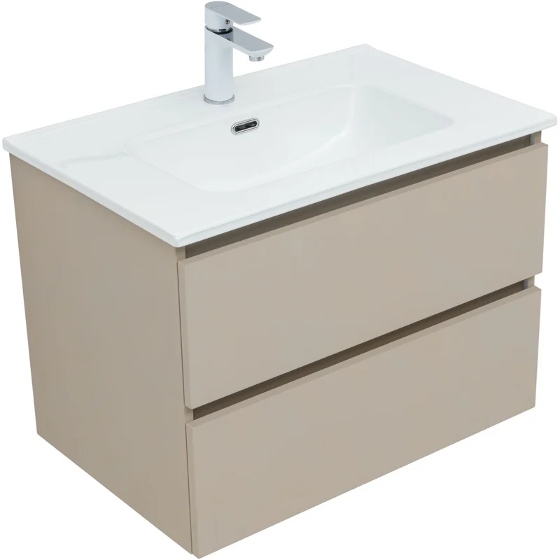 Тумба под раковину Aquanet Вега 2.0 70 бежевый