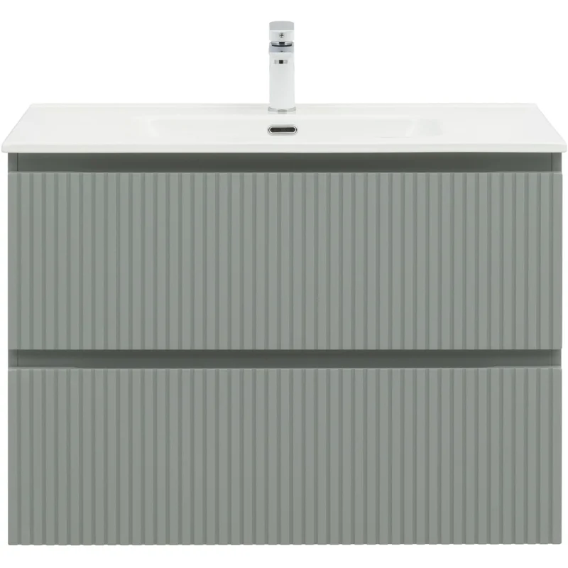 Тумба под раковину Aquanet Джейн (Flat) 90 мисти грин