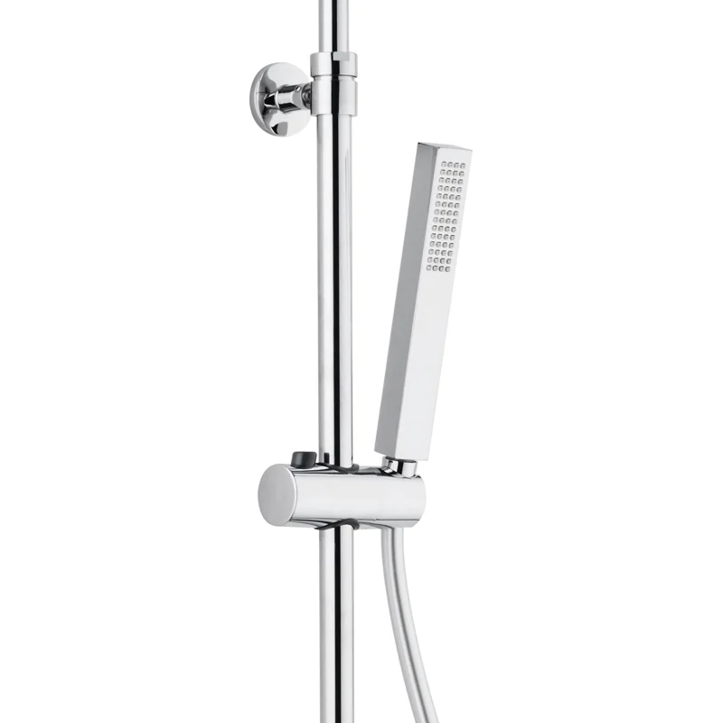 Душевая стойка Aquanet Pragmatic S AF430-70-S-C, с полочкой