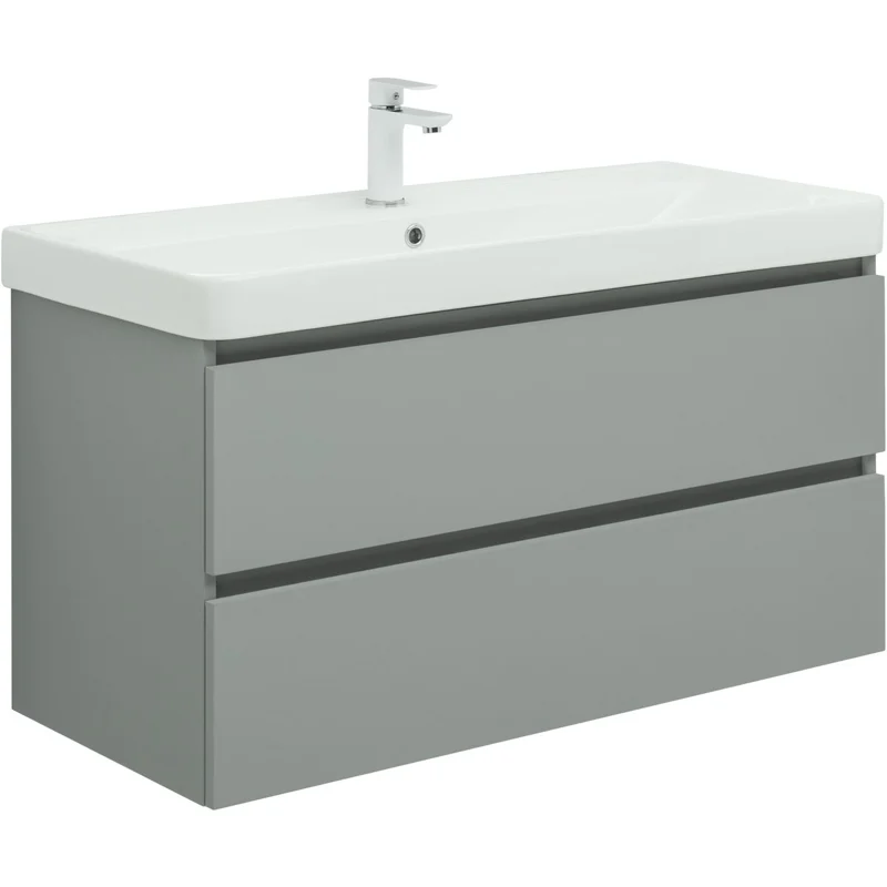 Тумба под раковину Aquanet Вега 2.0 100 мисти грин