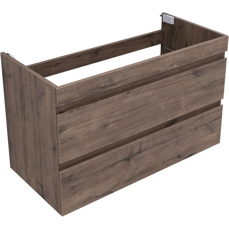 Тумба под раковину Aquanet Нота New 100 дуб веллингтон табак