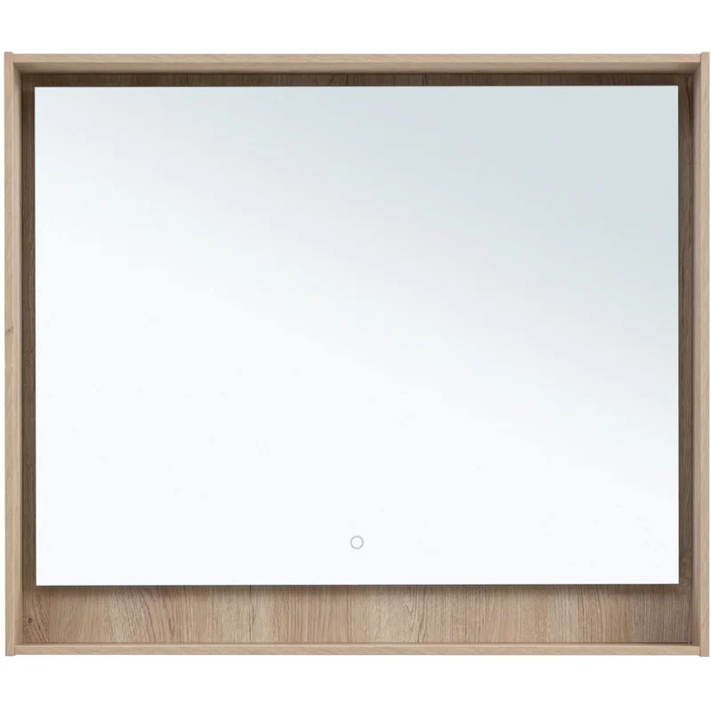 Зеркало Aquanet Милан 100 дуб светлый