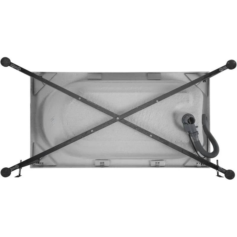 Акриловая ванна Aquanet West 130x70 (с каркасом)