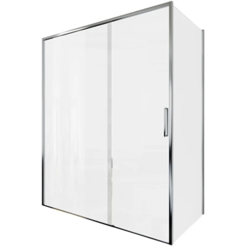 Душевой уголок Aquanet Pleasure Evo 160x100 AE65-160x100-CT профиль хром, прозрачное стекло Душевой уголок Aquanet Pleasure Evo 160x100 AE65-160x100-CT профиль хром, прозрачное стекло