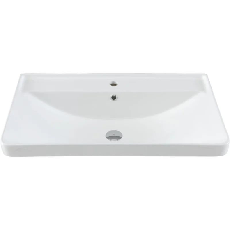 Раковина Aquanet Ирис 80 белая