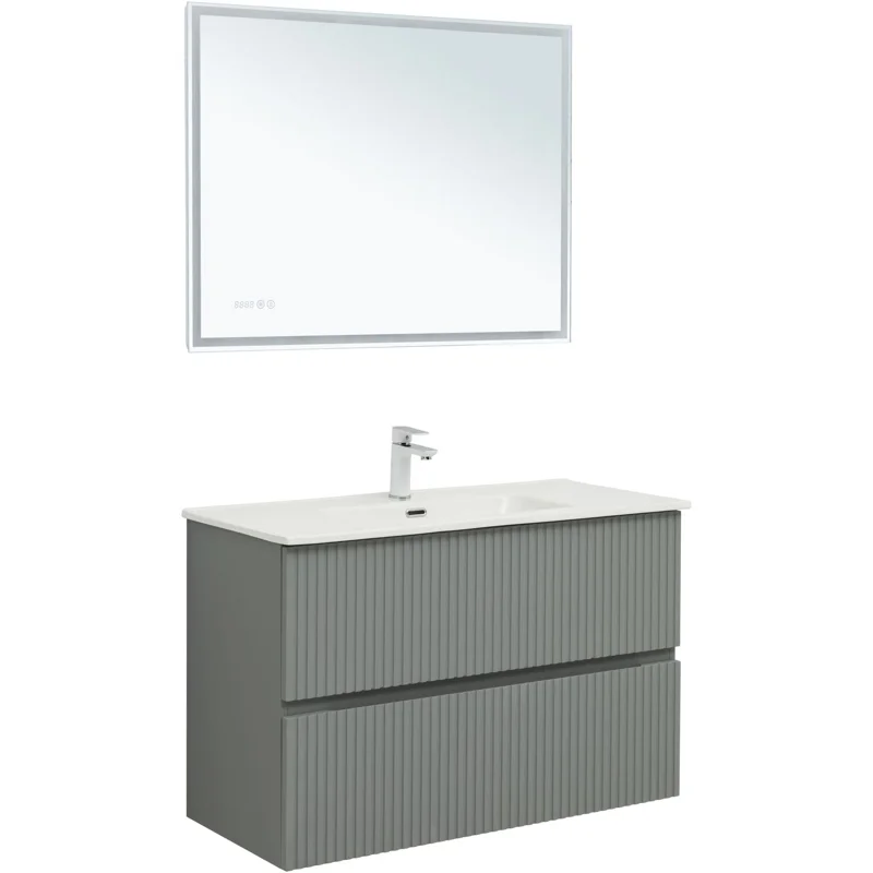 Тумба под раковину Aquanet Джейн 100 мисти грин