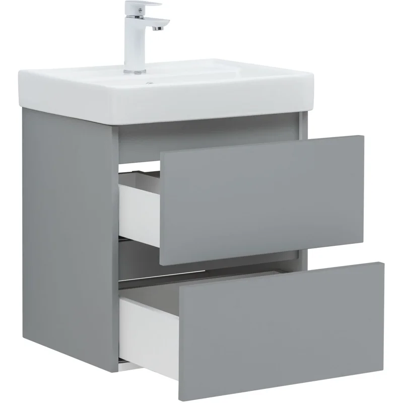 Тумба под раковину Aquanet Вега 2.0 50 мисти грин