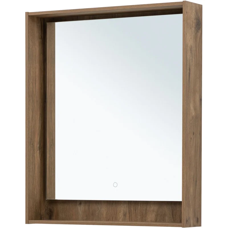Зеркало Aquanet Милан 70 дуб рустикальный