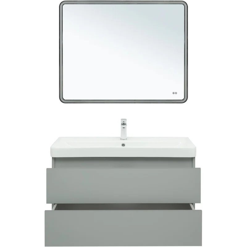 Тумба под раковину Aquanet Вега 2.0 100 мисти грин