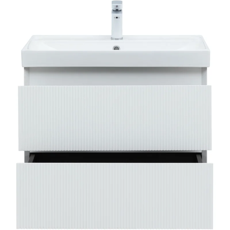 Тумба под раковину Aquanet Альтера 70 белый матовый