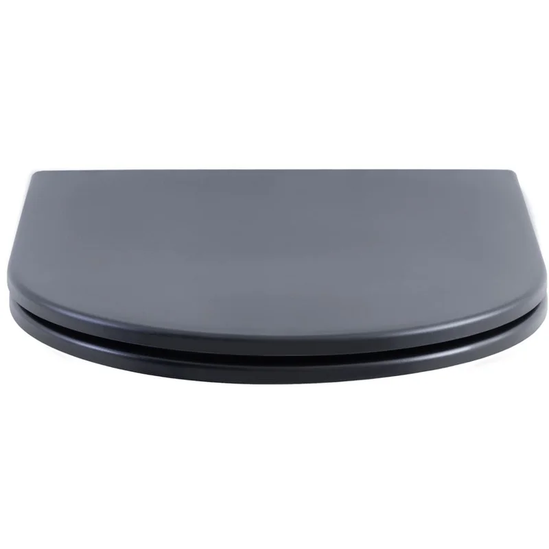 Сиденье для унитаза Aquanet Lake черный матовый