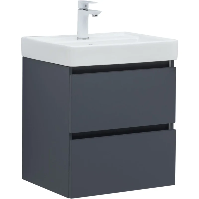 Тумба под раковину Aquanet Вега 2.0 50 маренго