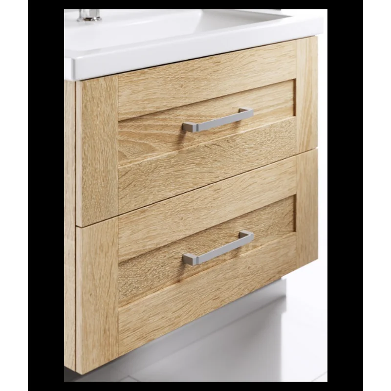 Тумба под раковину Aqwella Фостер 60, подвесная, дуб сонома, FOS01062DS