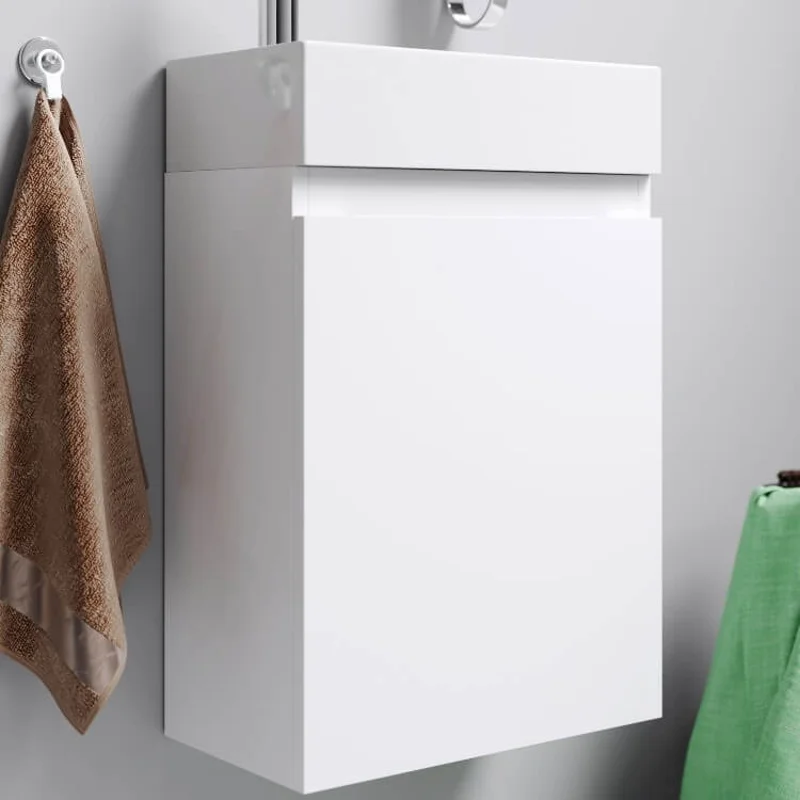 Тумба под раковину Aqwella Леон-МР 40, подвесная, белый, Ln-MP.01.04/W