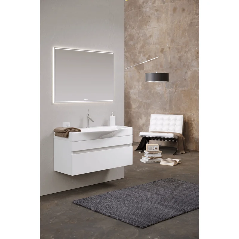 Зеркало Aqwella UM 100 UM0210 с подсветкой с сенсорным выключателем