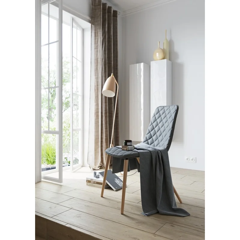 Пенал Aqwella Анкона 25 см, подвесной, белый, универсальный, An.05.25/W