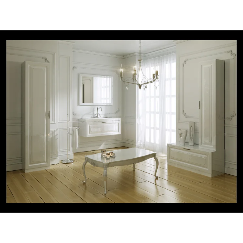 Тумба Aqwella 5 Stars Империя 100 Emp.03.10/W Белый