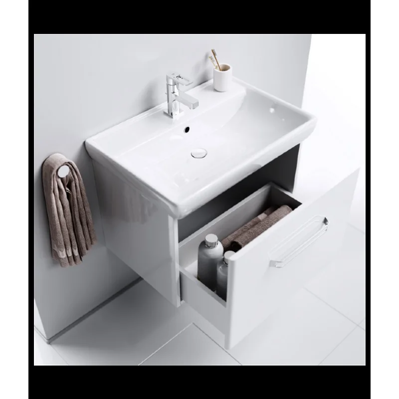 Тумба под раковину Aqwella Нео 60, подвесная, белый, Neo.01.06/1