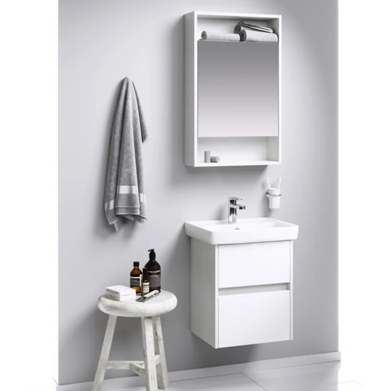 Тумба под раковину Aqwella Сити 50, подвесная, дуб канадский, CI0105DK