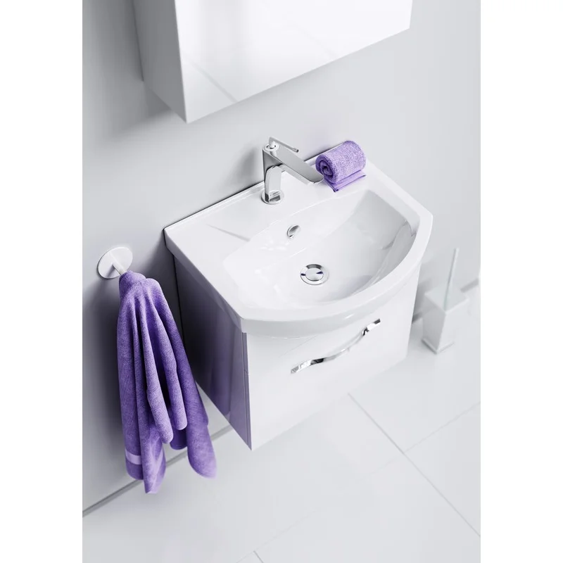 Тумба под раковину Aqwella Аллегро 50, подвесная, белый, Agr.01.05/1