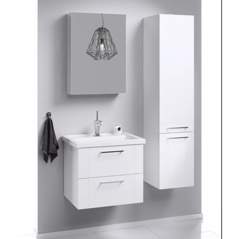 Шкаф пенал Aqwella Манчестер 35 MAN0535 Белый