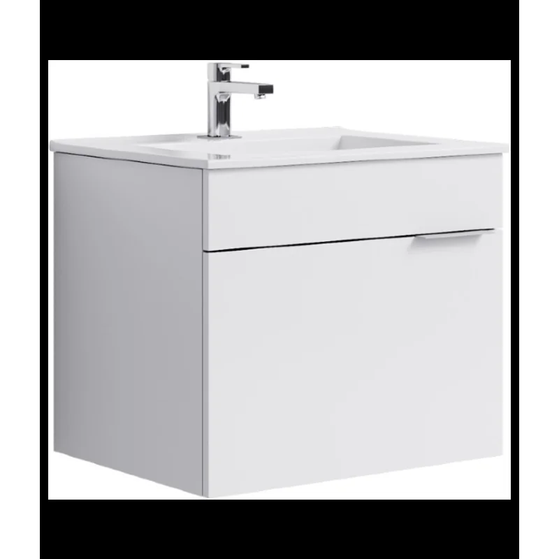 Тумба под раковину Aqwella Бриг 60, подвесная, белый, Br.01.06/1/W